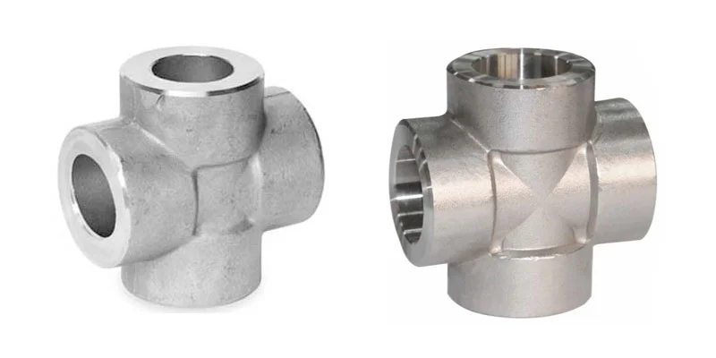 Stainless Steel Socket Weld Cross